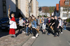 Karfreitgasliturgie und Karfreitagsprozession in Naumburg (Foto: Karl-Franz Thiede)